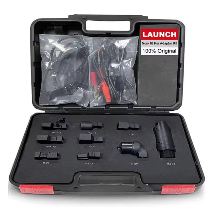 LAUNCH Non-16 Pin Adapter Kit OE-Compliant Connectors Compatible for All LAUNCH X-431 Diagnostic Tool [Pro3s,pro v5.0,pad v etc]