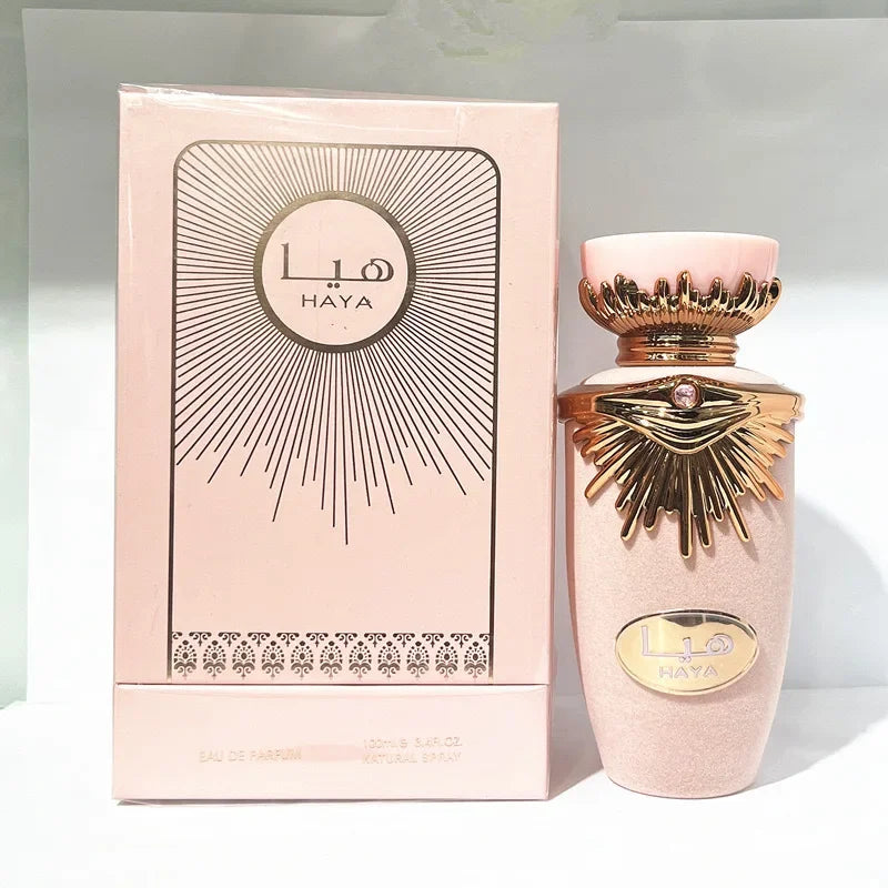 Arabes Perfume Man Woman High Quality HAYA  Eau De Parfum Long Lasting Unisex Smell Pheromone Transmission Dateable Women