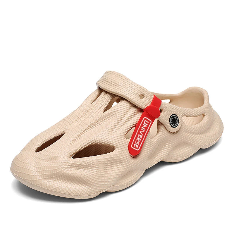 Summer Men Slippers Comfortable Platform Outdoor Sandals 2023 Beach Slippers Flip Flops Male Indoor Home Slides Bathroom Shoes