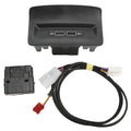 Black Rear Seat USB Charger Port Socket 5QD035726L Replacement for KODIAQ KAROQ 2017+
