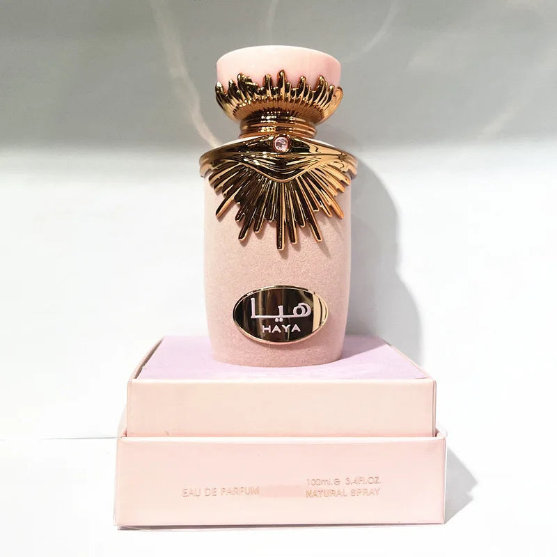 Arabes Perfume Man Woman High Quality HAYA  Eau De Parfum Long Lasting Unisex Smell Pheromone Transmission Dateable Women