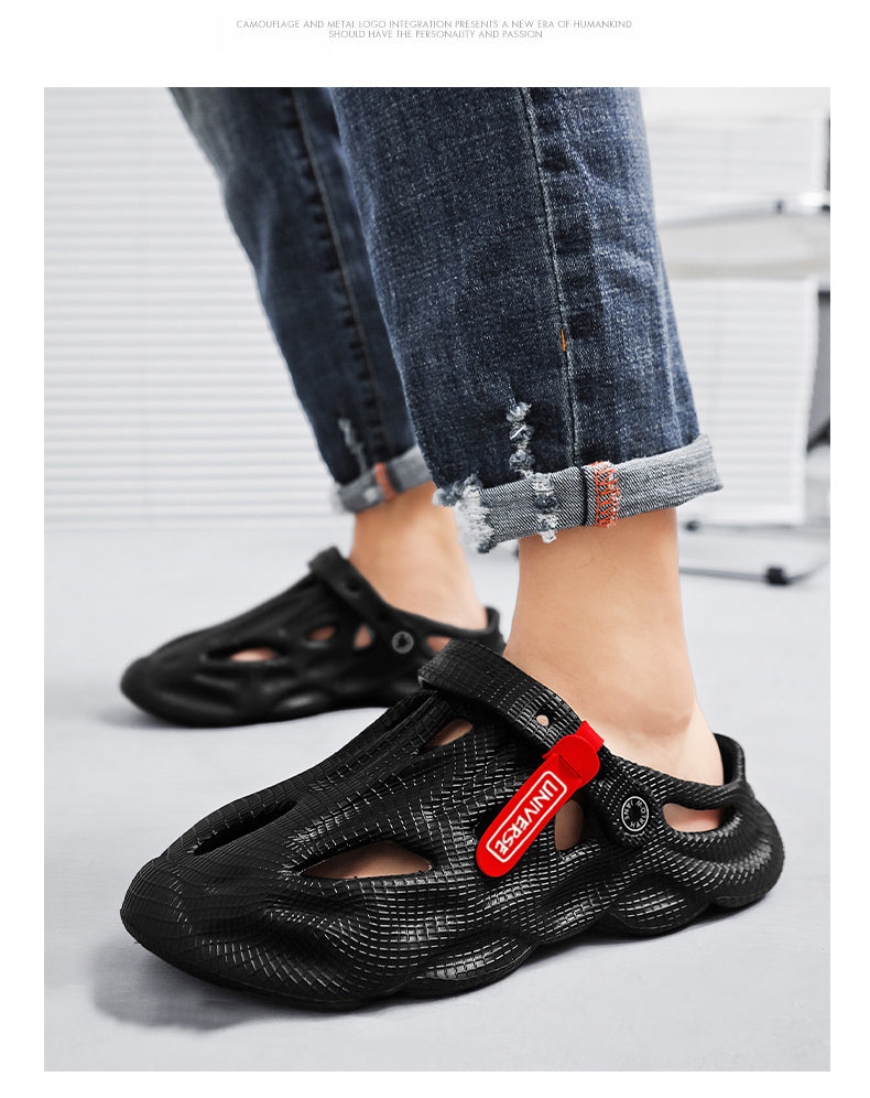 Summer Men Slippers Comfortable Platform Outdoor Sandals 2023 Beach Slippers Flip Flops Male Indoor Home Slides Bathroom Shoes