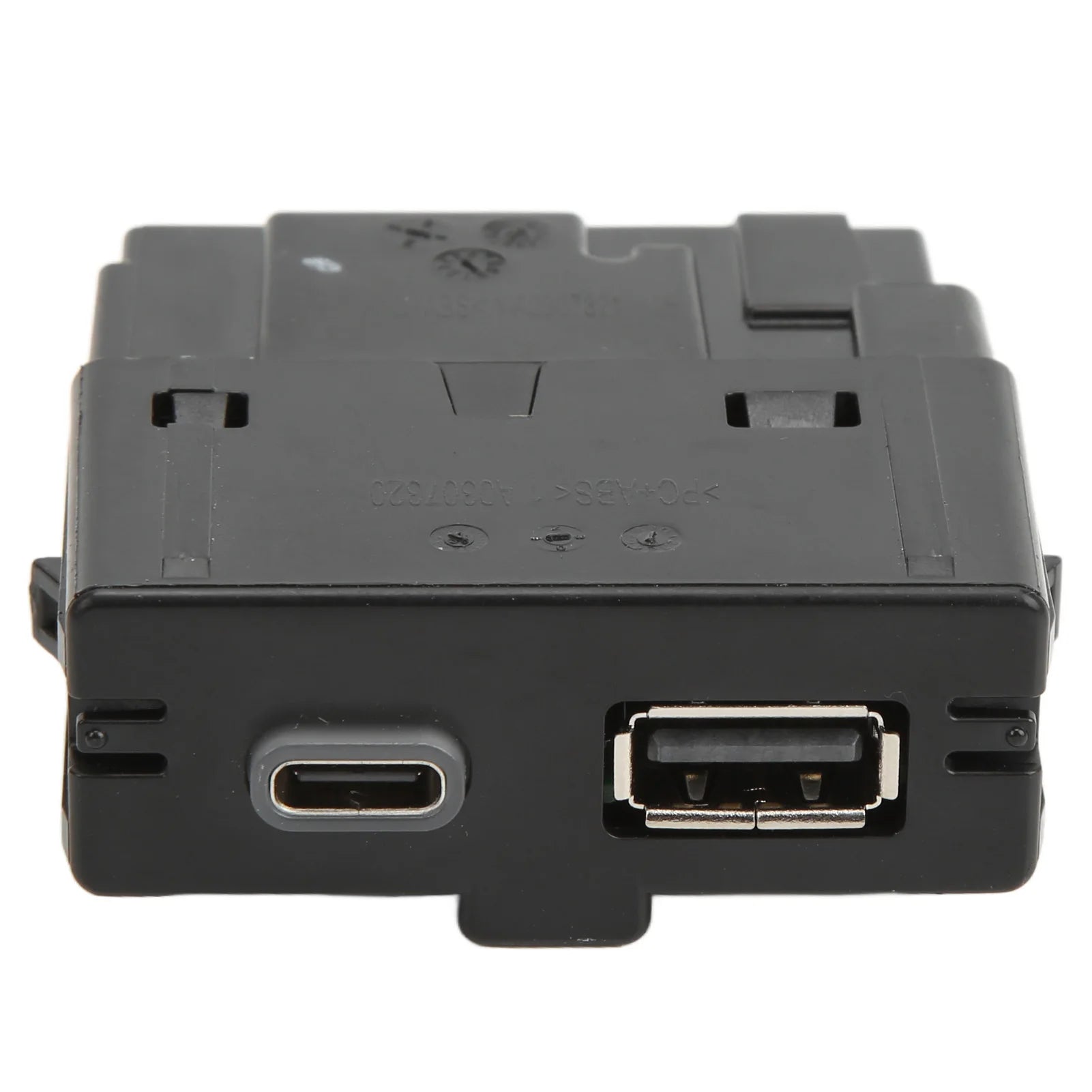 Black Rear Seat USB Charger Port Socket 5QD035726L Replacement for KODIAQ KAROQ 2017+