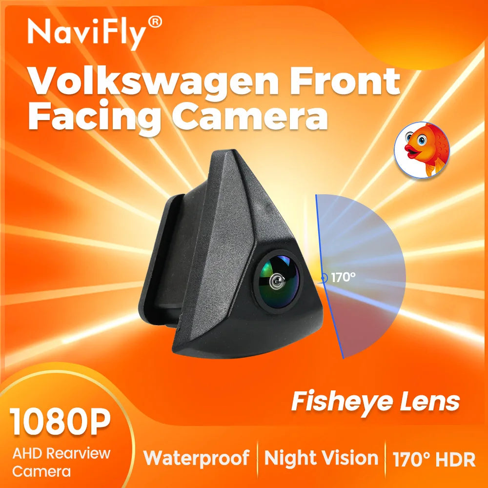 VW emblem front facing camera 1080P front camera For VW Golf 4 5 6 7 MK4 MK5 MK6 MK7 Passat B6 B8 CC Polo 6R T4 T5 Tiguan Touran