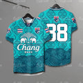 Summer New Thailand Chang Elephant 3D Printed Short-sleeved Summer Street Men's T-shirt High Quality Men's And Women's Tops
